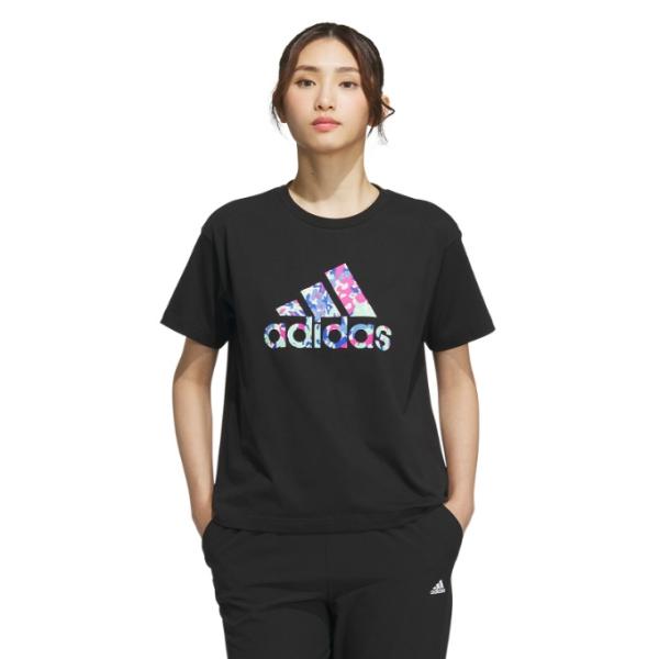 アディダス Tシャツ 半袖 レディース BOS フラワーグラフィック IK9311-IDF63 ad...