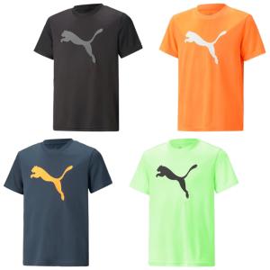 プーマ Tシャツ 半袖 ジュニア キッズ ボーイズ ACTIVE SPORTS ポリ キャット 半袖 Tシャツ 675826 PUMA｜ヒマラヤ Yahoo!店