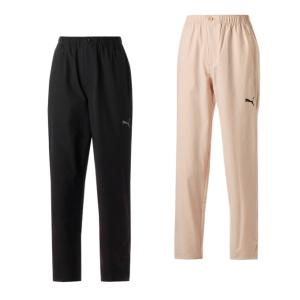 プーマ クロップドパンツ レディース ウーブン テーパード