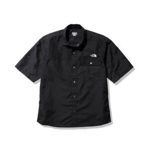 ザ・ノース・フェイス 半袖シャツ メンズ Nuptse Shirt ヌプシ シャツ NR22331 K THE NORTH FACE ノースフェイス｜ヒマラヤ Yahoo!店