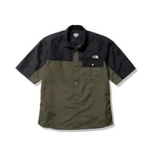 ザ・ノース・フェイス 半袖シャツ メンズ Nuptse Shirt ヌプシ シャツ NR22331 NT THE NORTH FACE ノースフェイス｜himaraya