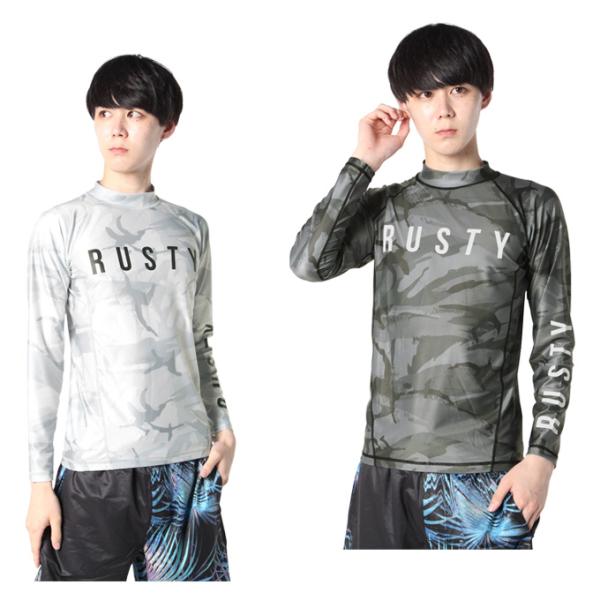ラスティ RUSTY ラッシュガード 長袖 メンズ Ｌ/Sラッシュガード 913485