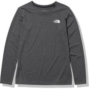 ザ・ノース・フェイス ランニングウェア Tシャツ 長袖 レディース ロングスリーブGTDメランジクルー NTW12280 ZC THE NORTH FACE ノースフェイス｜himaraya