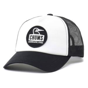 チャムス CHUMS 帽子 キャップ メンズ レディース ブービーフェイスメッシュキャップ CH05-1158 BK/White｜ヒマラヤ Yahoo!店