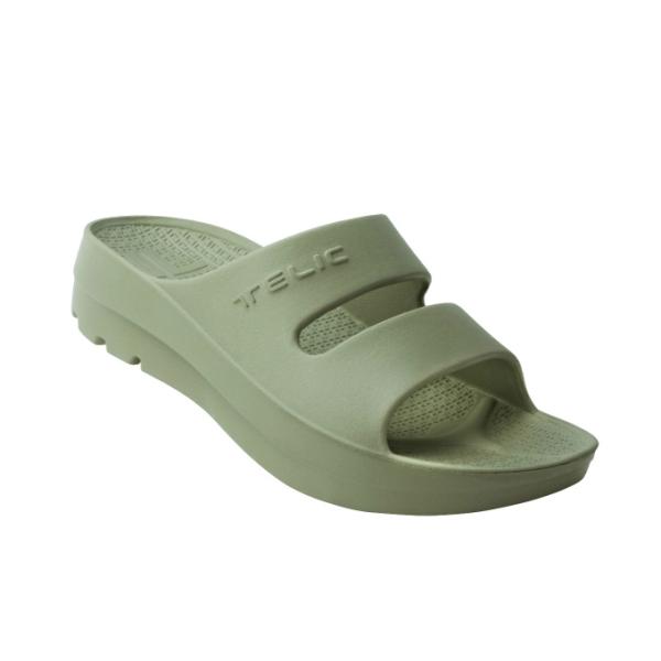 ☆テリック リカバリーサンダル 厚底 メンズ W ダブルストラップ W-STRAP GR TELIC...