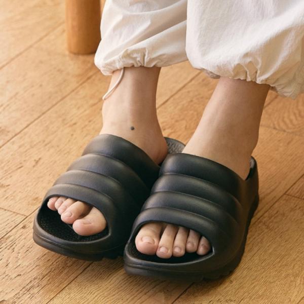 テリック リカバリーサンダル 厚底 メンズ レディース Wクラウド W-CLOUD BK TELIC...