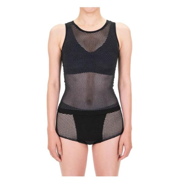 ミレー MILLET アンダーウェア ノースリーブ レディース ドライナミック メッシュ ノースリー...