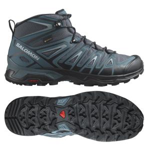 サロモン トレッキングシューズ ゴアテックス ミッドカット メンズ Xウルトラパイオニア ミッド X ULTRA PIONEER MID GTX L47196400 GORE-TEX salomon 登山靴｜himaraya