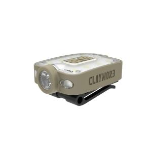 クレイモア CLAYMORE ヘッドライト LEDライト 防災 災害対策 登山 釣り キャンプ アウトドア ヘッドランプ CAPON 40B キャップオン 40B CLP-210 TAN｜himaraya