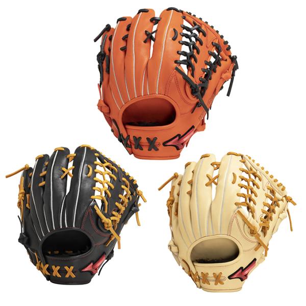 ミズノ 野球 一般軟式グローブ 外野手 メンズ WドライブRED AXI 外野手向け14 1AJGR...