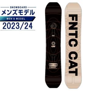 FNTC スノーボード 板 メンズ CAT キャット グラトリ ジブ パーク エフエヌティーシー ダブルキャンバー 2023-2024モデル｜himaraya