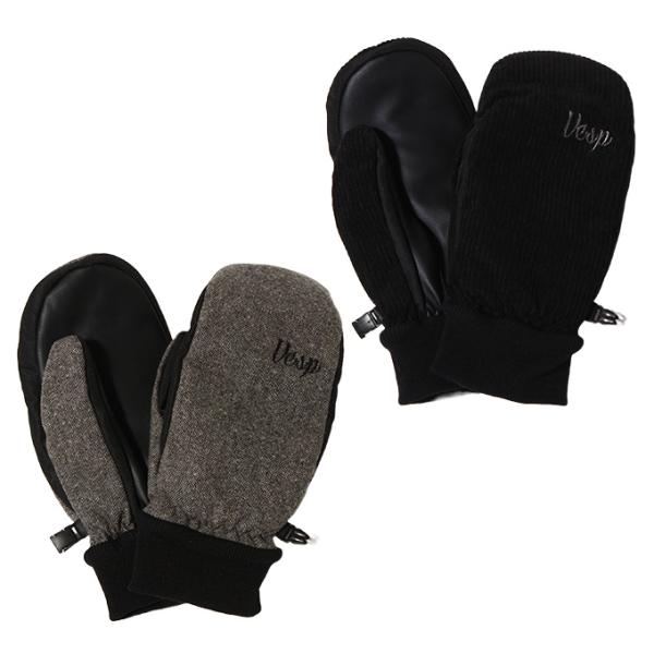 ベスプ VESP スノーボードグローブ ミトン メンズ レディース Rib Mitten リブミトン...