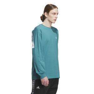 アディダス Tシャツ 長袖 メンズ WORD ...の詳細画像2