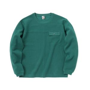 チャムス CHUMS スウェット トレーナー メンズ レディーストーリーフラップポケットクルートップ CH01-2295 Dark Green｜himaraya