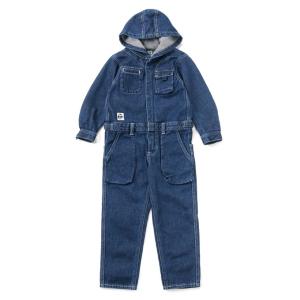 チャムス CHUMS ロングパンツ ジュニア キッズビーバーフーデッドジャンプスーツ CH24-1051 Indigo｜himaraya