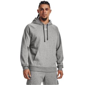 アンダーアーマー スウェットパーカー メンズ UAライバルフリース フーディー 1379757-025 UNDER ARMOUR｜himaraya