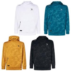 オークリー ゴルフウェア スウェット メンズ SKULL ENDEAVOR PULLOVER HOODY スカルプルオーバーフーディー FOA405719 OAKLEY｜himaraya