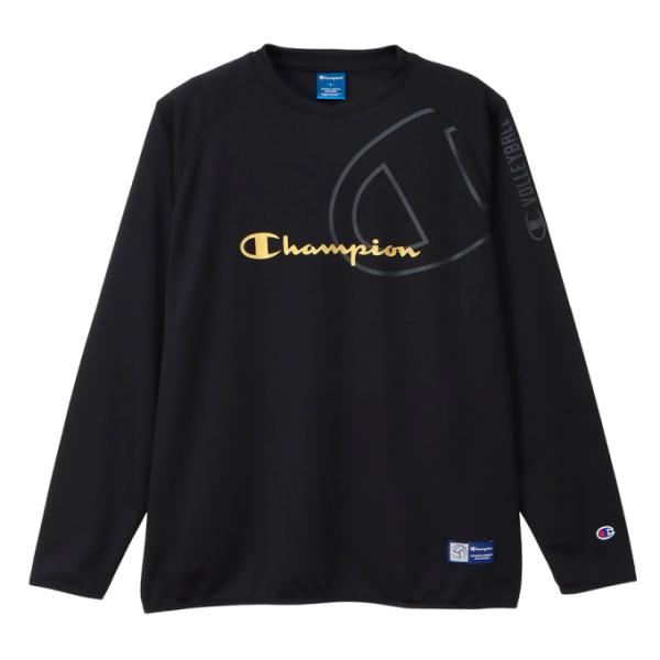 チャンピオン Champion バレーボール ピステ 長袖 メンズ ロングスリーブTシャツ C3-Y...