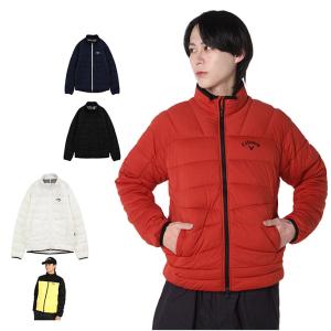CALLAWAY キャロウェイ 2WAY 中綿ジャケット ブルゾン チェック柄