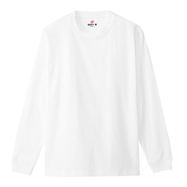 ヘインズ Hanes 長袖アンダーウェア メンズ BEEFY-T ロングスリーブTシャツ KING ...