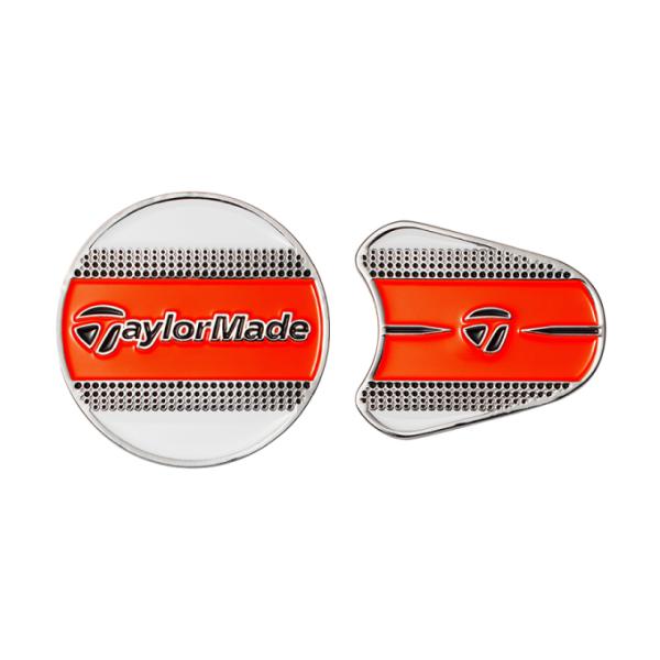 テーラーメイド TaylorMade ゴルフ マーカー ツアーレスポンスストライプ ツインマーカー ...