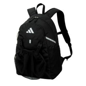 adidas（アディダス） ボール用デイパック 27L 黒色×青色 FLAPタイプ