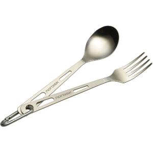 ノルディスク NORDISK 食器 フォーク スプーン チタン カトラリー2点セット Titanium Cutlery 2 Pieces 119020｜himaraya