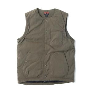 ナンガ NANGA ダウンベスト メンズ タキビリップストップインナーダウンベスト TAKIBI RIPSTOP INNER DOWN VEST ND2241-1B301 AMG｜himaraya