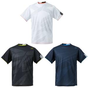 バボラ Babolat テニスウェア バドミントンウェア ゲームシャツ メンズ PURE SHORT SLEEVE SHIRT BUG4303