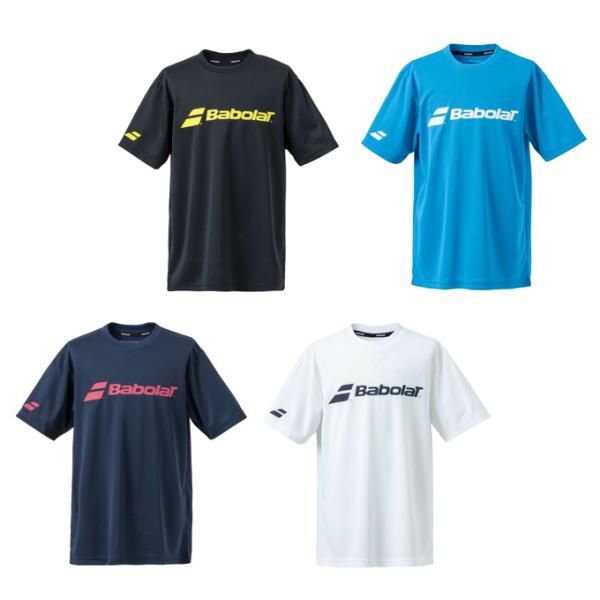 バボラ テニスウェア バドミントンウェア Tシャツ ジュニア CLUB SHORT SLEEVE S...