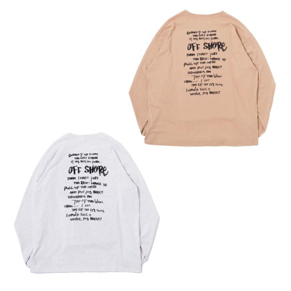 オフショア OFFSHORE スウェット メンズ レディース DST SURF L/S TEE OS...