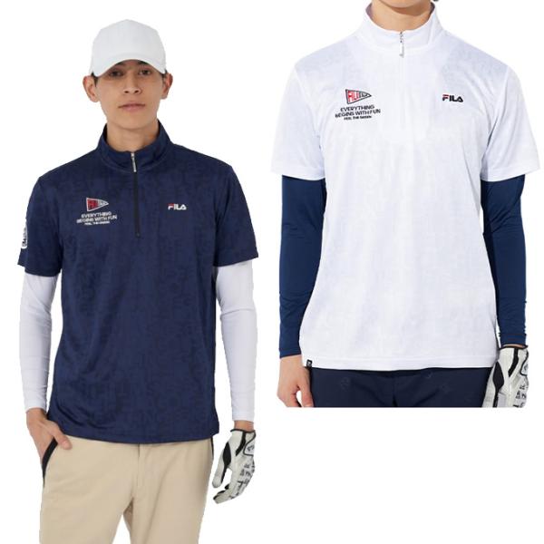 フィラ FILA ゴルフウェア シャツセット メンズ 半袖シャツ＋インナーシャツ 744-500