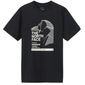 ザ・ノース・フェイス Tシャツ 半袖 メンズ SS Half Dome Graphic Tee NT32484 K ノースフェイス THE NORTH FACE｜himaraya