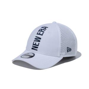 ニューエラ NEW ERA ゴルフ キャップ メンズ 9FORTY Laser Perforated Vertical Logo ホワイト 14109283｜himaraya