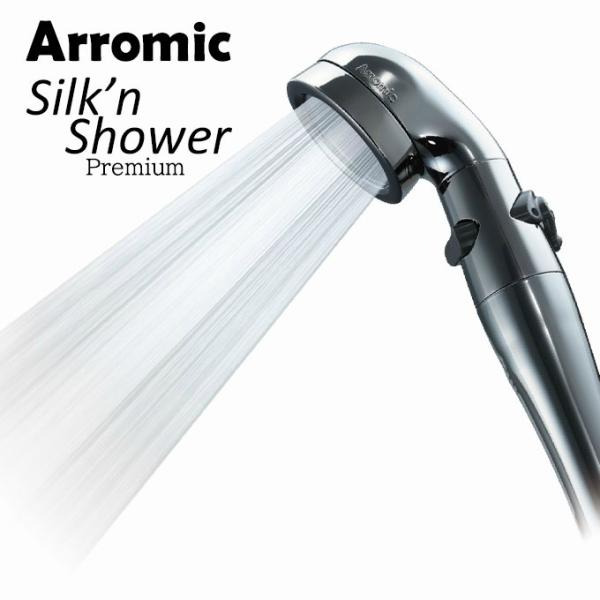 アラミック シャワーヘッド シルキンシャワ− プレミアム Silk&apos;n Shower Premium...