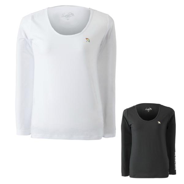 アーノルドパーマー arnold palmer ゴルフ アンダーウェア レディース Uネック長袖アン...