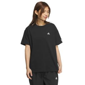 アディダス Tシャツ 半袖 レディース エッセンシャルズプラス ルーズフィット スモールロゴTシャツ JF1427 KVF87 adidas｜ヒマラヤ Yahoo!店