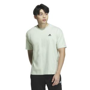 アディダス Tシャツ 半袖 メンズ エッセンシャルズプラス ルーズフィット スモールロゴ 半袖Tシャツ JF3965 KWE94 adidas