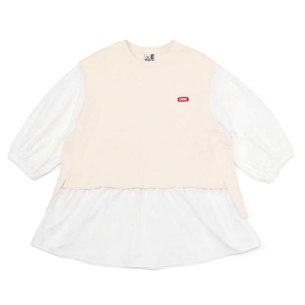 チャムス CHUMS チュニック 半袖 レディース キーストーンレイヤード CH18-1294 Na...