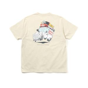 チャムス CHUMS 半袖 レディース ゴーアウトドアポケットTシャツ CH11-2348 Greige｜himaraya