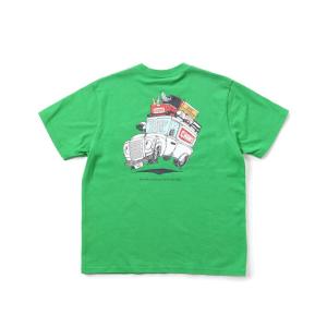 チャムス CHUMS Tシャツ 半袖 メンズ ゴーアウトドアポケットTシャツ CH01-2348 Green｜himaraya