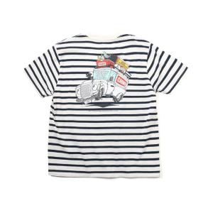 チャムス CHUMS Tシャツ 半袖 メンズ ゴーアウトドアポケットTシャツ CH01-2348 White/Navy｜himaraya