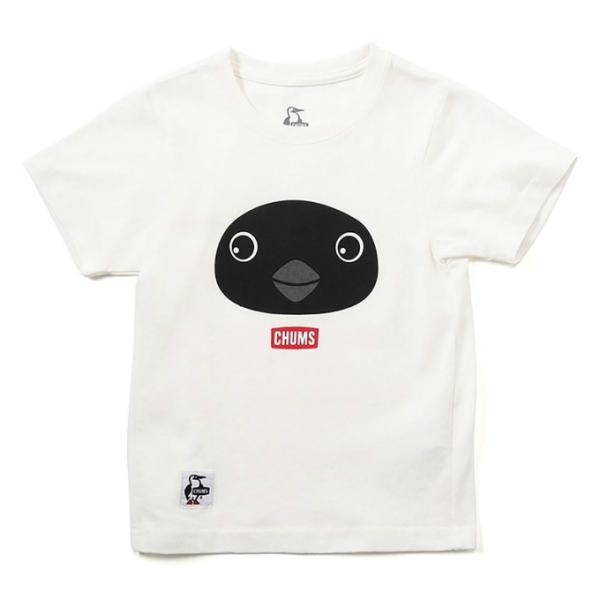 チャムス CHUMS Tシャツ 半袖 ジュニア キッズブービーフロントフェイスTシャツ CH21-1...