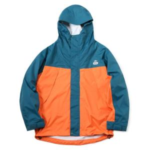 チャムス レインジャケット メンズ ロックビルジャケット CH04-1393 Teal/Orange CHUMS｜himaraya