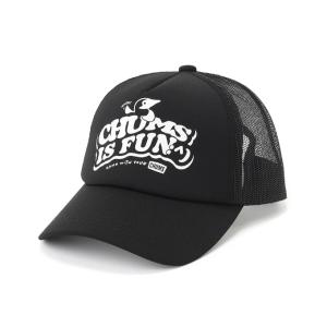 チャムス CHUMS 帽子 キャップ メンズ レディース チャムストラッカーキャップ CHUMS Trucker Cap CH05-1357 Black｜himaraya