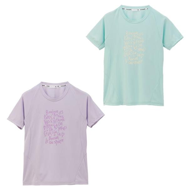 ルコックスポルティフ Ｔシャツ レディース 汗染み軽減 半袖Tシャツ QMWXJA03 le coq...