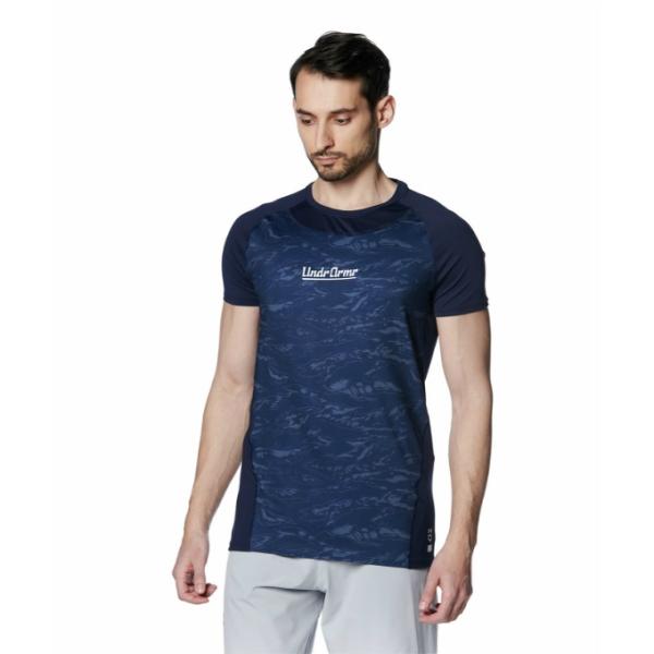 アンダーアーマー 野球ウェア 半袖Tシャツ メンズ UA Heatgear Comfort Fitt...
