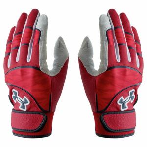 アンダーアーマー 野球 バッティンググローブ 両手用 メンズ UA Undeniable Pro Batting Gloves 6001006-600 UNDER ARMOURの商品画像