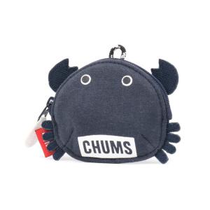 チャムス CHUMS コインケース メンズ レディース ジュニア クラブジップコインケース Crab Zip Coin Case CH60-3716 DARK NAVY｜himaraya