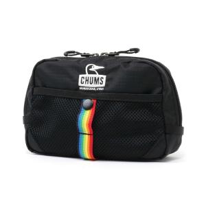 チャムス CHUMS ポーチ メンズ レディース スプリングデール CH60-3753 BLACK/RAINBOW